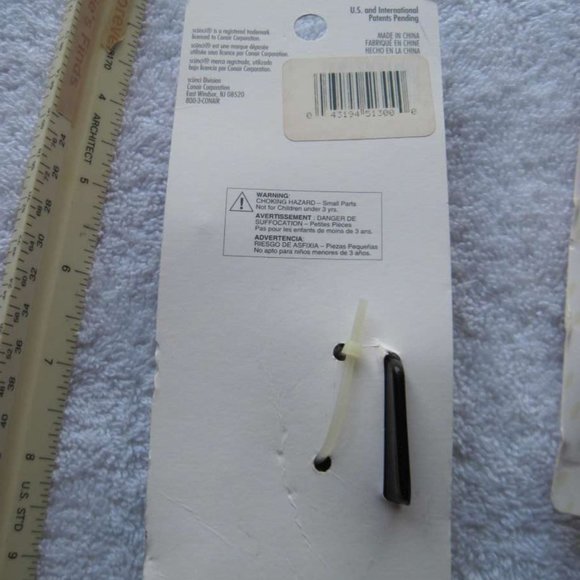 1 Scunci No Slip Grip Hold Sculpted Curved Plastic Open Holes Jaw Claw Hair Clip - Picture 6 of 12